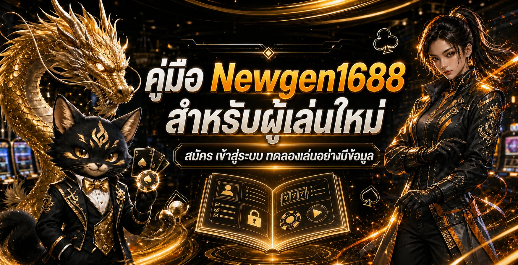 Newgen1688 คู่มือผู้เล่นใหม่ สมัครและทดลองเล่น